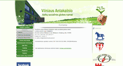 Desktop Screenshot of antakalniovaikunamai.lt